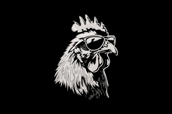 Chicken Head Embroidery Design Review for Boutique Apparel Projects