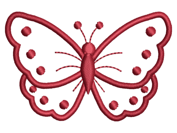 Crimson Polka Dot Butterfly: A Designerβs Honest Review for Real Embroidery Use