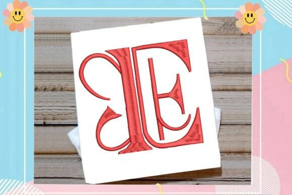 Elegant Vintage Monogram Initial E Review for Apparel Designers