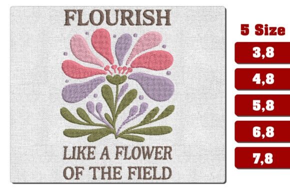 Flourish Like a Flower of Field PES File: A Seller’s Honest Review