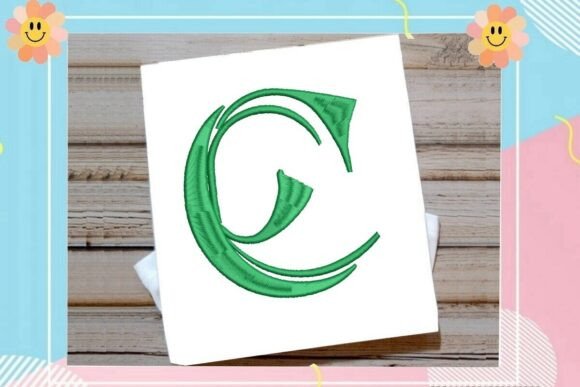 Initial C Elegant Vintage Monogram Review for Real Embroidery Projects