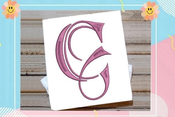 Initial G Elegant Vintage Monogram Review: Timeless Style for Real Embroidery Projects