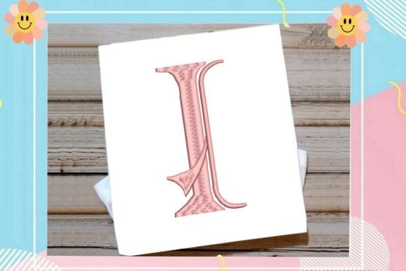 Initial I Elegant Vintage Monogram: A Designer’s Review for Boutique Apparel