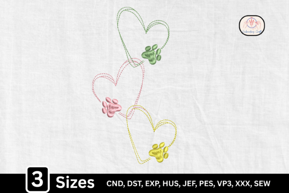 Line Art Dog Paw Heart Dog Mom Review