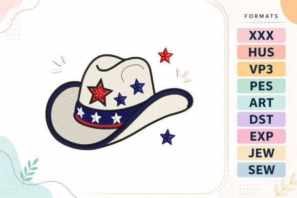 Patriotic Hat 4th of July Design Review