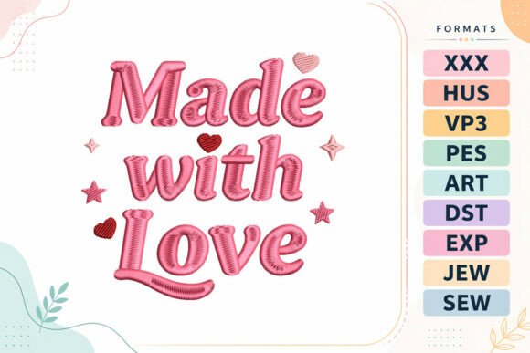 Review: Made with Love Baby Quote Embroidery