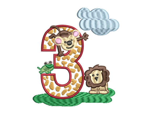 Safari Animals Number 3 Birthday: A Designer’s Review